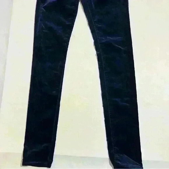 AG Adriano Goldschmied Pants Velour The Legging Womens 26” Waist - Picture 11 of 13